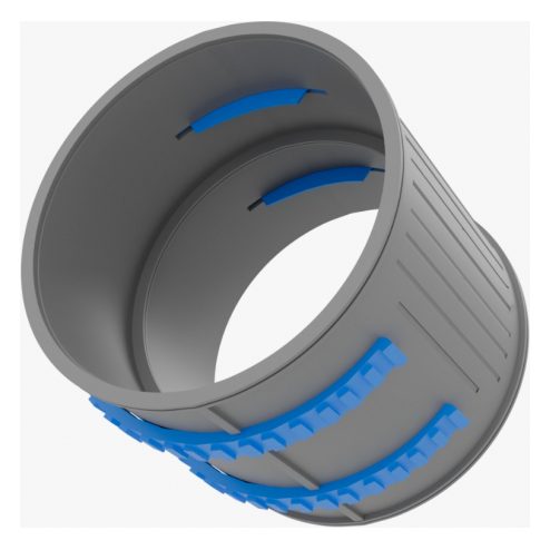 СПВ ПЭ МС-90 муфта соединительная из АБС-пластика для СПВ ПЭ с 2 фиксирующими кольцами, D90 СПВ ПЭ МС-90 муфта соединительная из АБС-пластика для СПВ ПЭ с 2 фиксирующими кольцами, D90