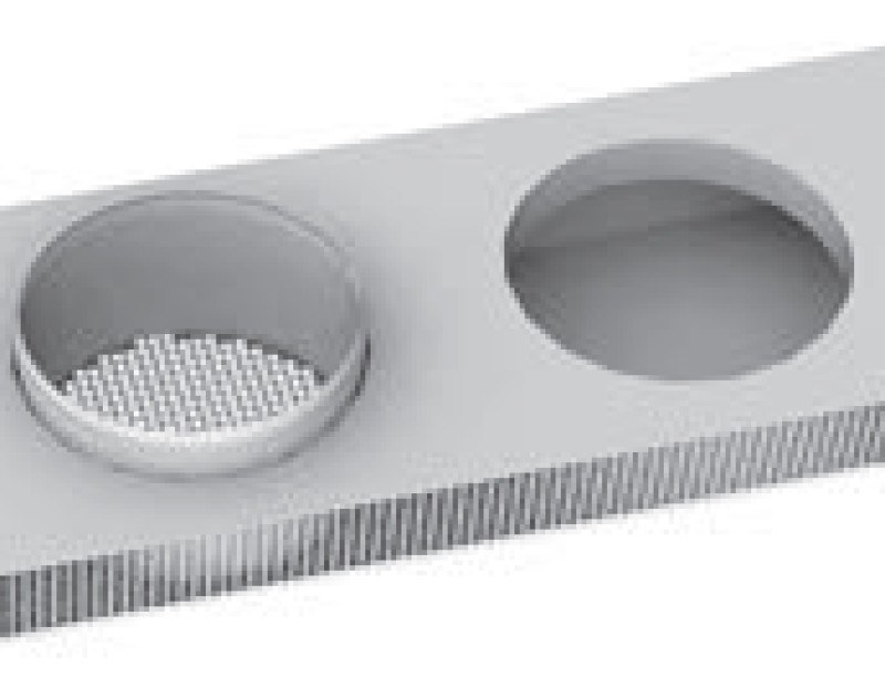 Декоративная решётка Komfovent LD-125-RAL9005 Декоративная решётка Komfovent LD-125-RAL9005