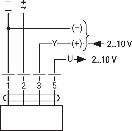 Электропривод Belimo CM24-SR-F-L (2 Н·м)
