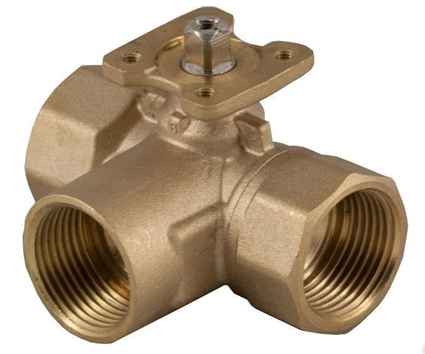 Клапан шаровой регулирующий Lufberg BV-3-15-1.6 3-ходовой DN15 Клапан шаровой регулирующий Lufberg BV-3-15-1.6 3-ходовой DN15