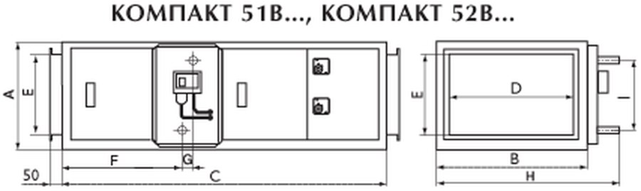 Приточные установки Компакт 51В4
