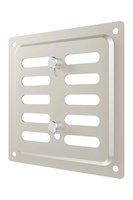 Решетка вентиляционная MER регулируемая 100x100 окрашенная сталь бежевый ERA
