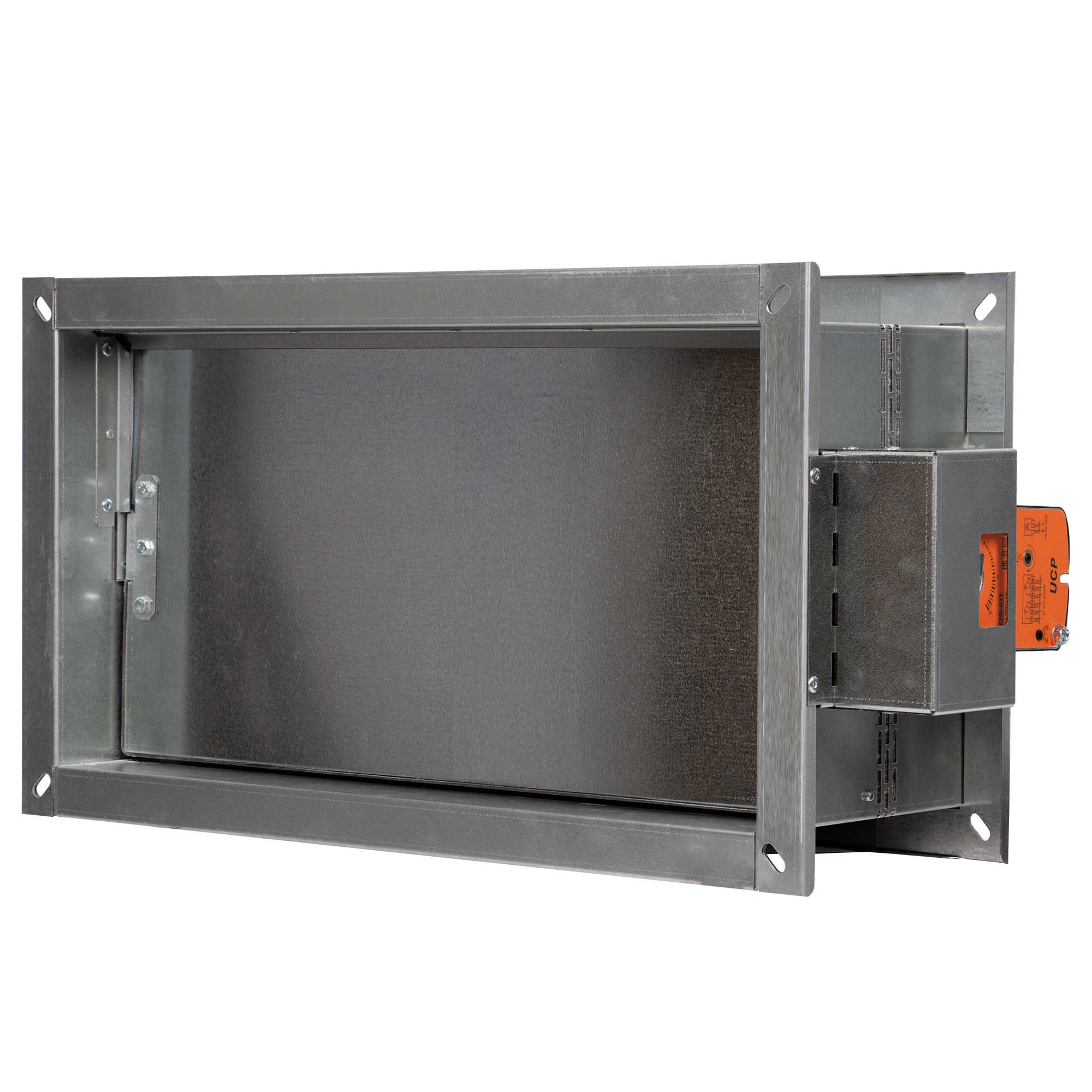 Клапан противопожарный SHUFT SHFDO-90-O-650_500-MB230-0-0-Kk-0, 650×500 мм, EI 90