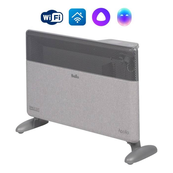 Конвектор электрический Ballu Apollo digital INVERTER Moon Gray BEC/ATI-2001