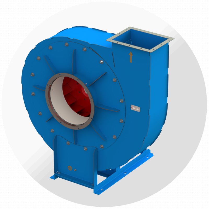 Вентилятор высокого давления ВР-132-30 №9, Ø900 мм Вентилятор высокого давления ВР-132-30 №9, Ø900 мм
