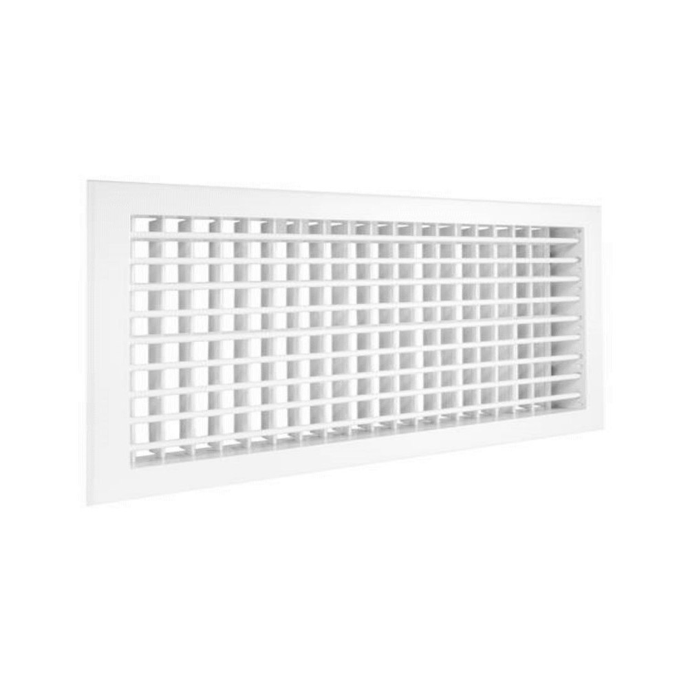 Настенная двурядная решётка ZILON 2 WA 400*150