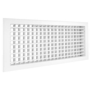 Настенная двурядная решётка ZILON 2 WA 700*300