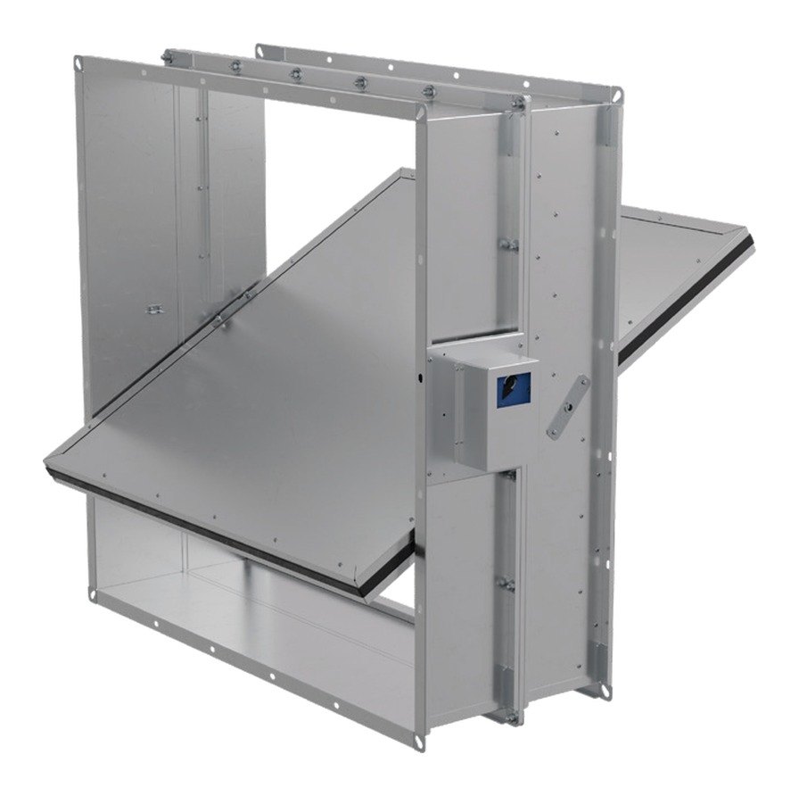 Клапан противопожарный ОЗ-90 250×100 Клапан противопожарный ОЗ-90 250×100