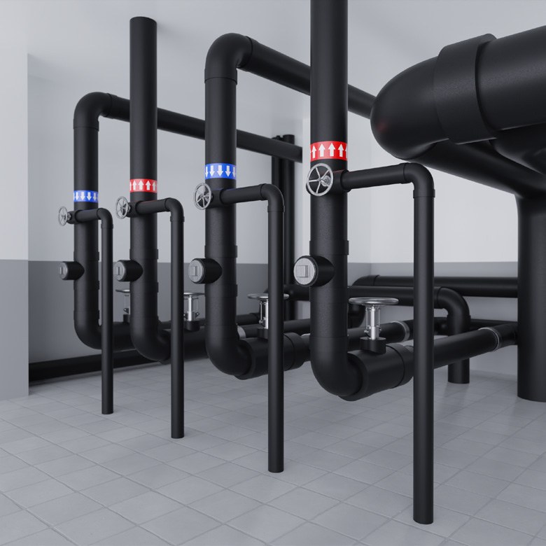 Рулон теплоизоляционный РУ-ФЛЕКС СТ 10×1000 мм, 20 м